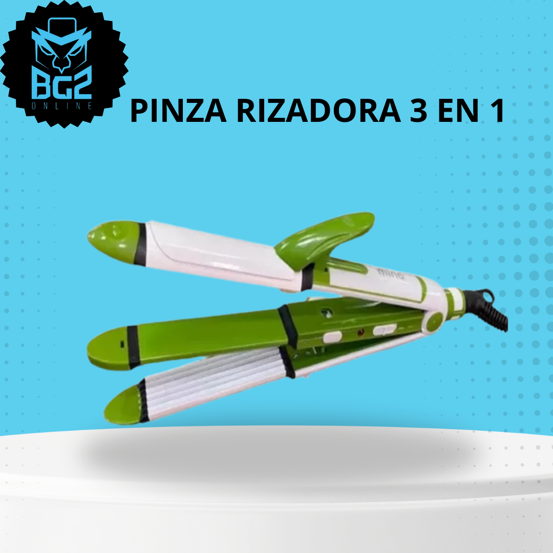PINZA RIZADORA 3 EN 1